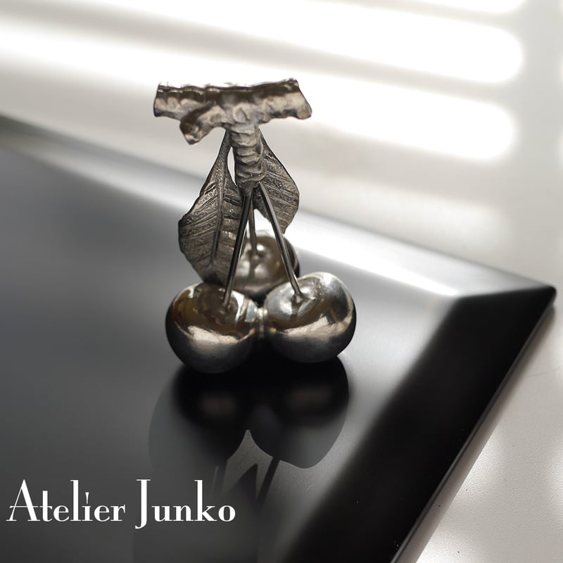 カードホルダー チェリー Card holder cherry | Atelier Junko