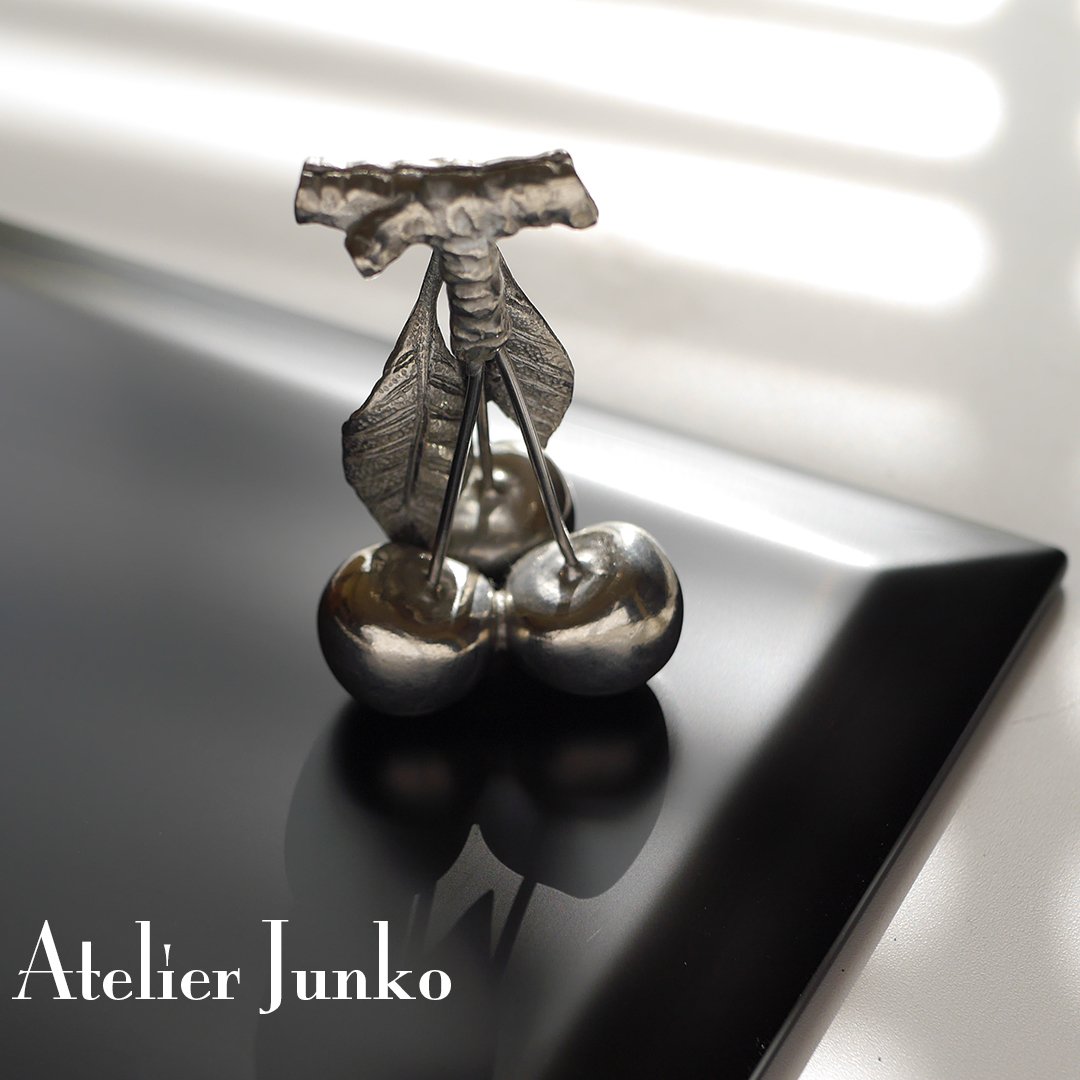 カードホルダー チェリー Card holder cherry | Atelier Junko