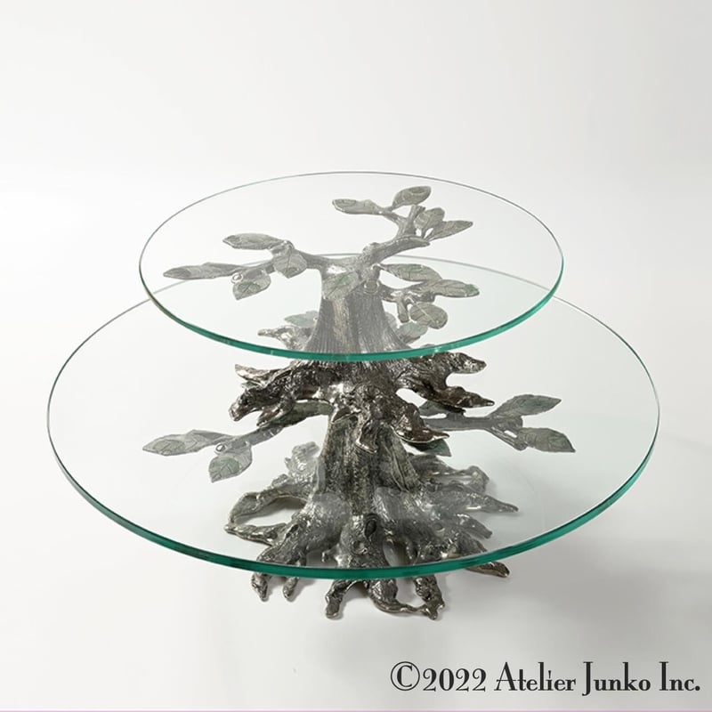 アトリエジュンコ監修　ケーキスタンド全面ガラスでとてもきれいです ケーキスタンド ツリー Cake Stand Tree | Atelier Junko EC