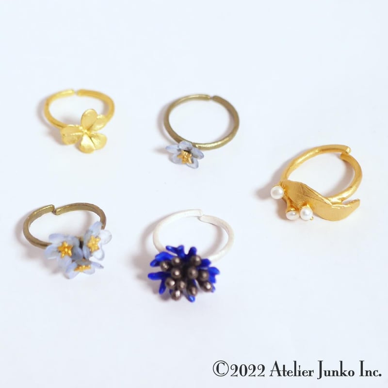 ベイリーフ リング NN-JW8428GPWP | Atelier Junko EC shop