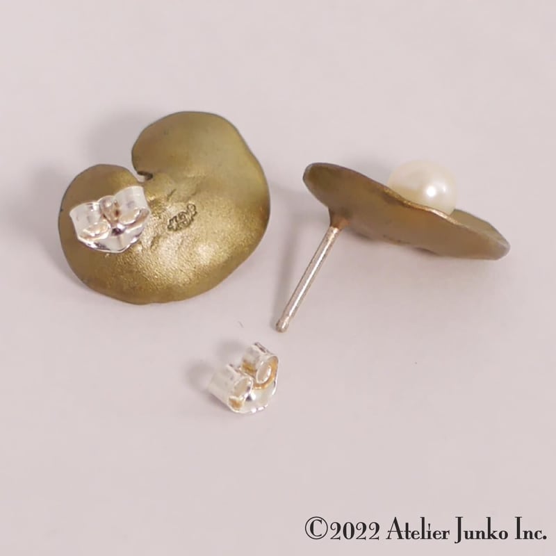 ゼラニウム ピアス NN-JW4380BZWP | Atelier Junko EC shop