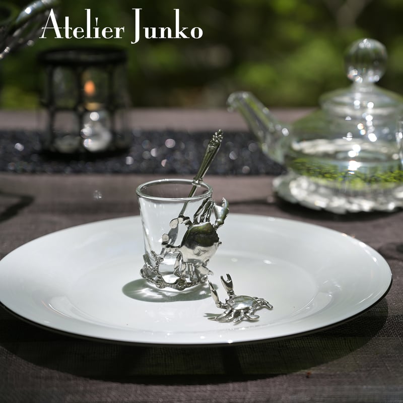 ショットグラス クラブ Shot glass Crab | Atelier Junko EC ショットグラス クラブ Shot glass Crab | Atelier Junko EC