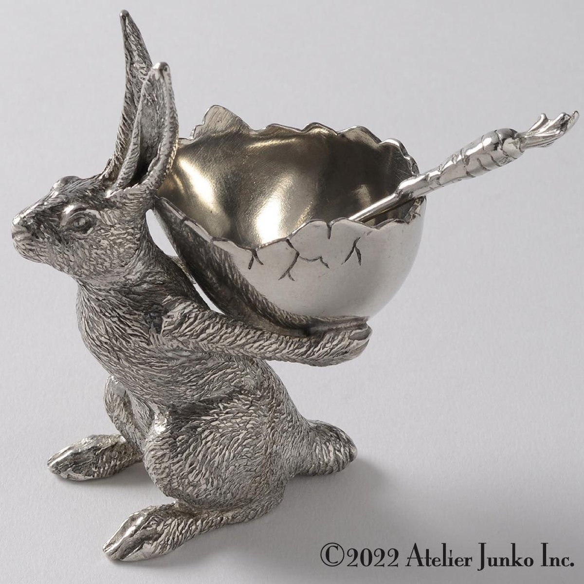 エッグスタンド＆スプーン キャリーラビット Egg stand & spoon