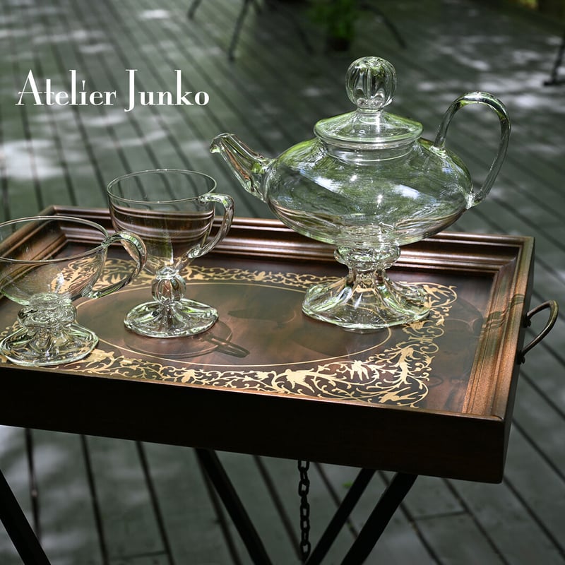 手作リティーポット ティーポット フリーブロー L Teapot Free Blow L | Atelier Ju