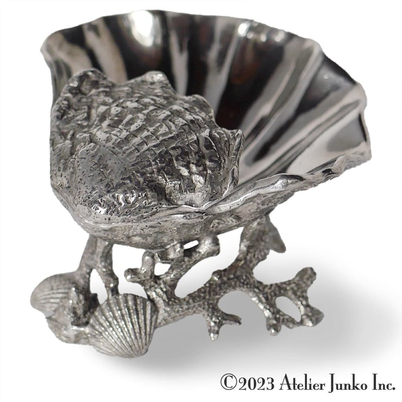 ソルトボウル＆スプーン シェル Salt Bowl & Spoon Shell | Ateli