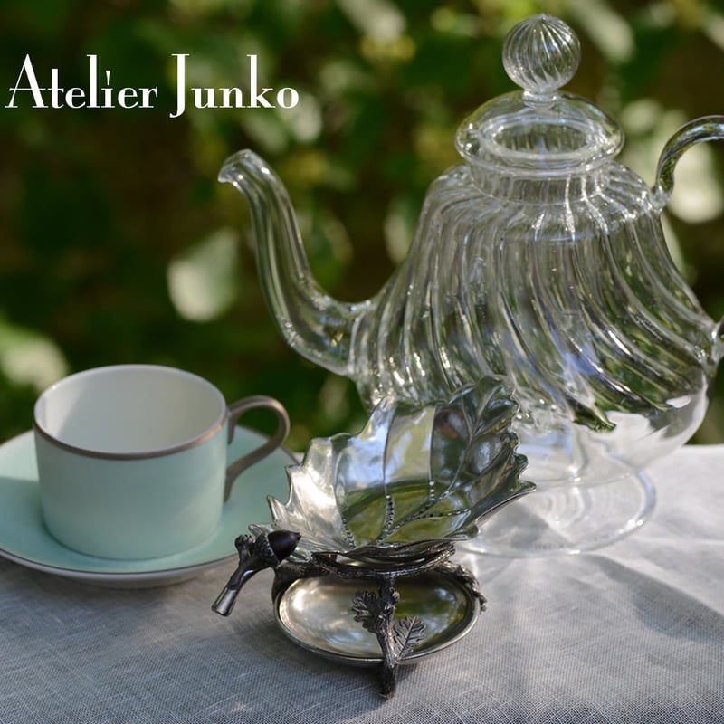 ティーストレーナースタンド オークリーフ Tea Strainer Stand Oak Lea