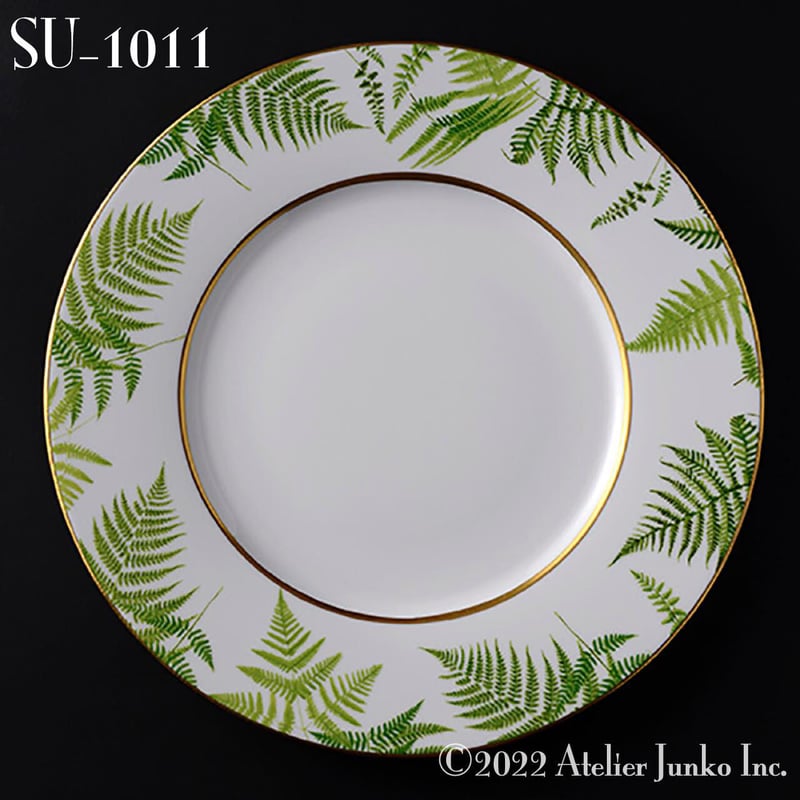 ファーンシダ プレート Fern plate | Atelier Junko EC shop