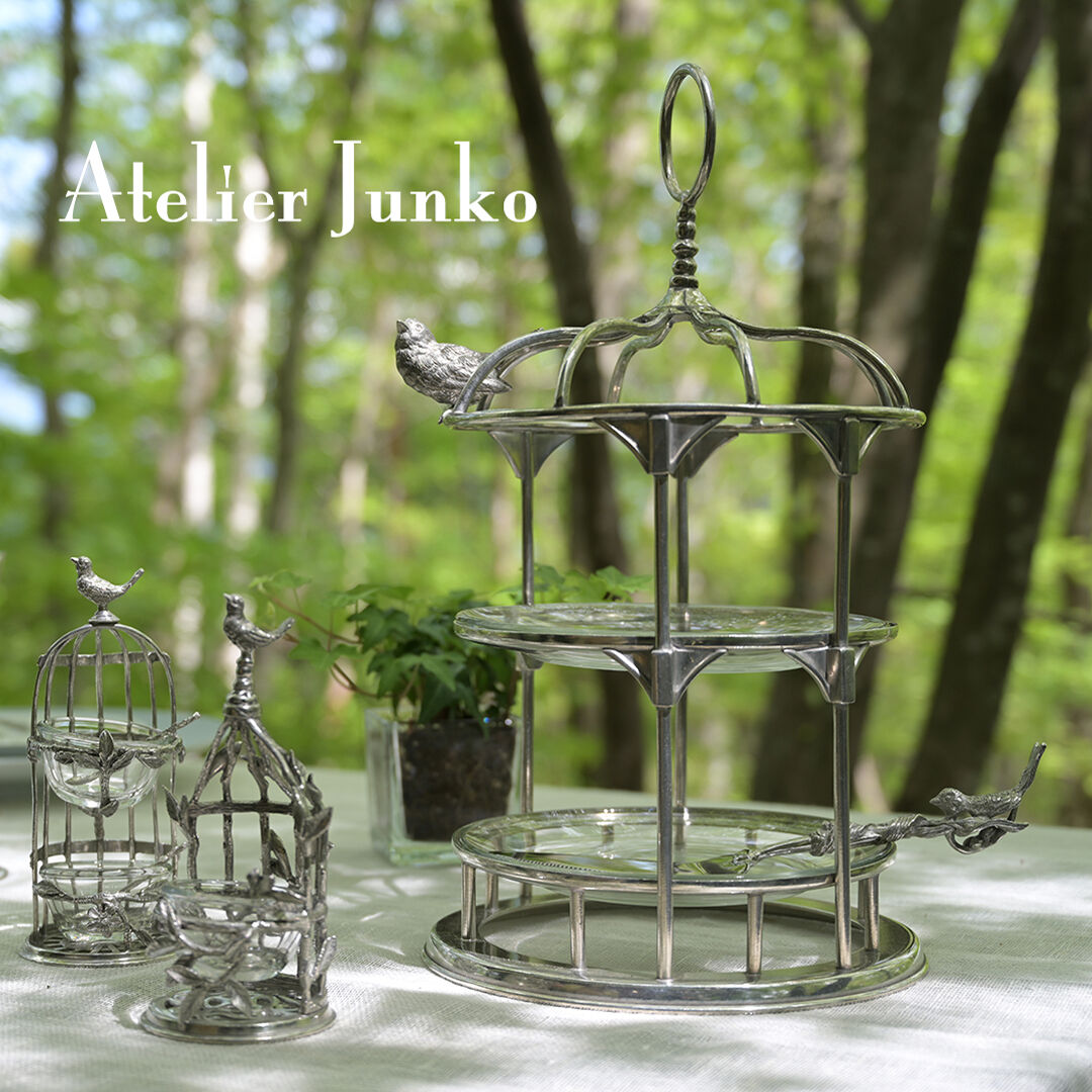 2段ケーキスタンド バードケージ Cake stand bird cage