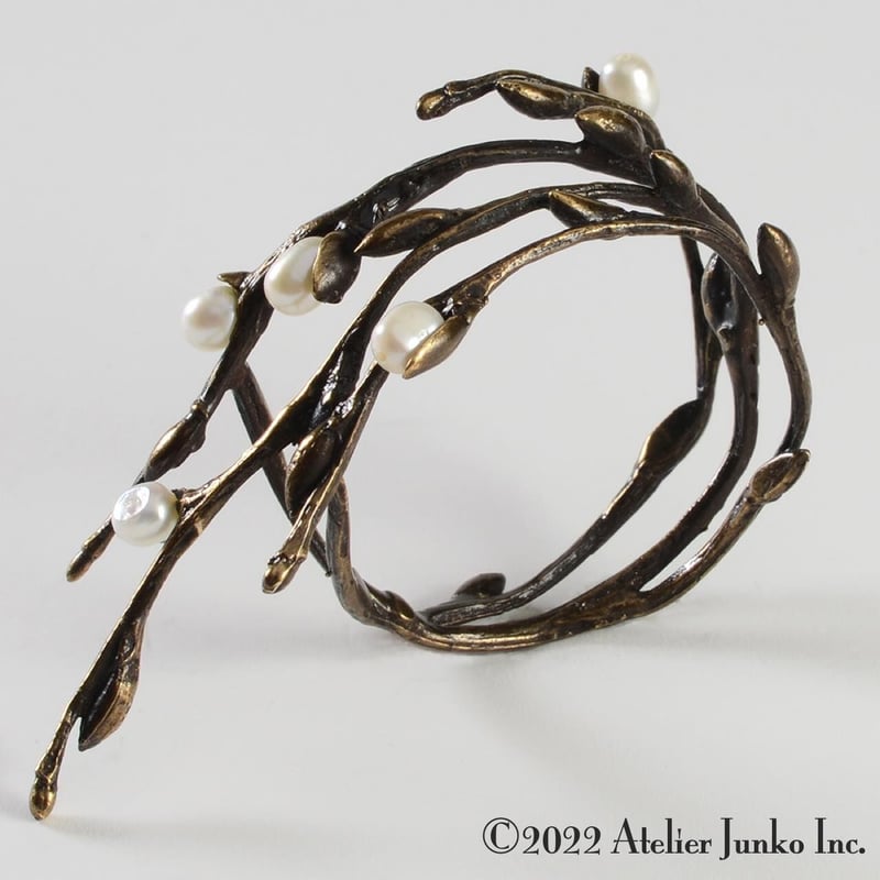 「Tami」ALESSI ジロトンドステンレス製ナプキンリングセット6個 ナプキンリング ボタニカル Napkin Ring Botanical | Atelier J