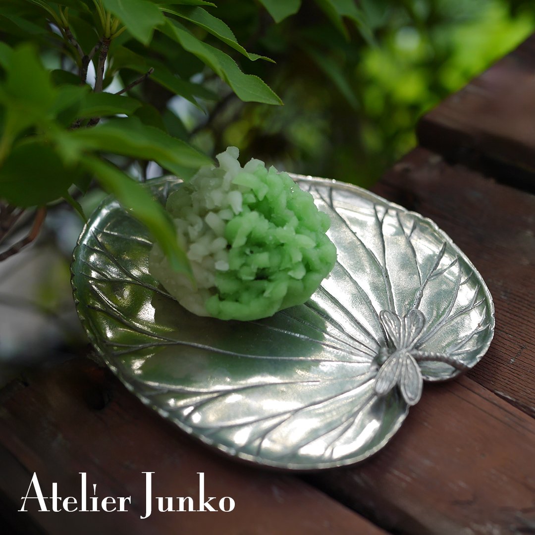 スモールディッシュ ロータス＆ドラゴンフライ Small Dish Lotus