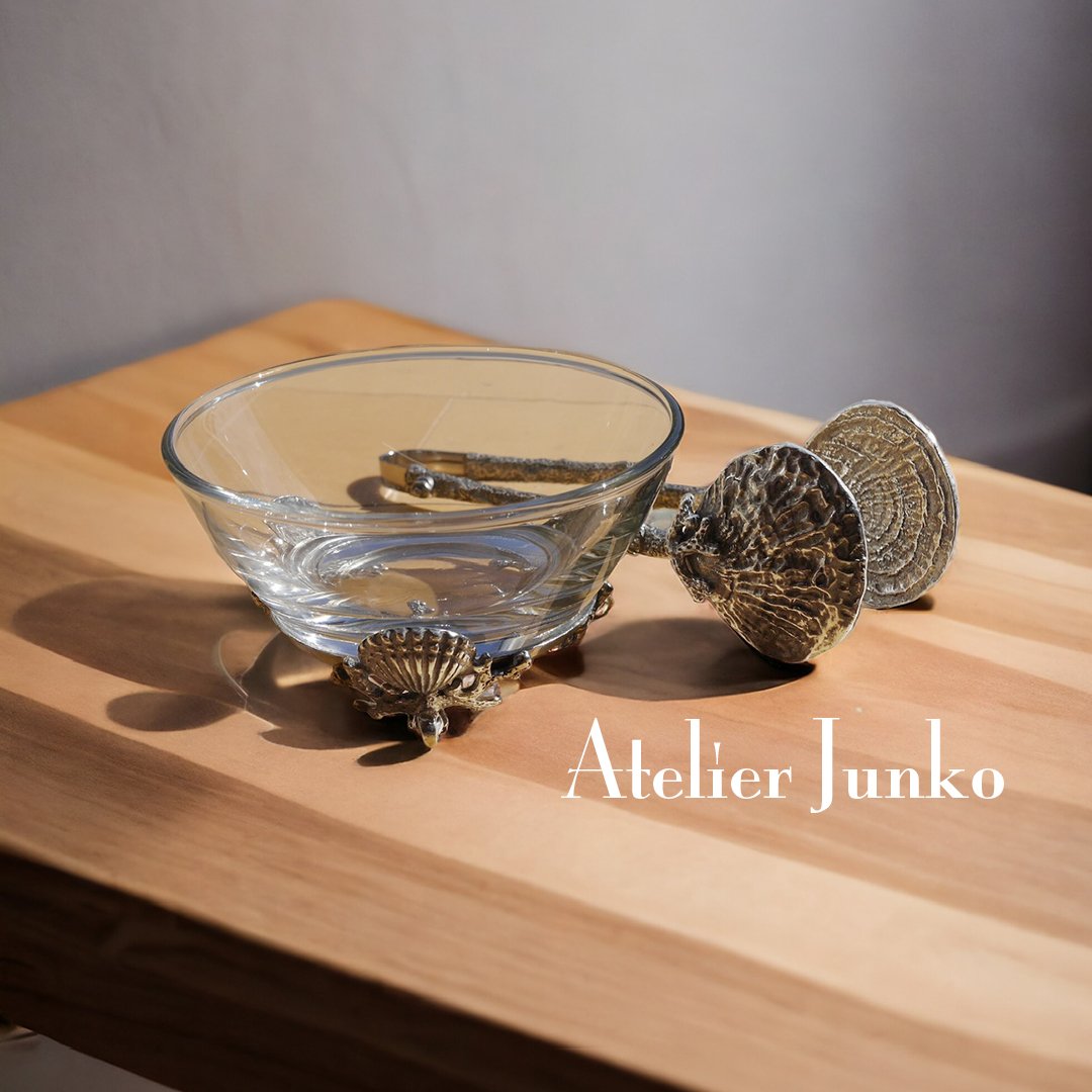 アトリエジュンコ スモールディッシュとスモールトングセット アトリエ