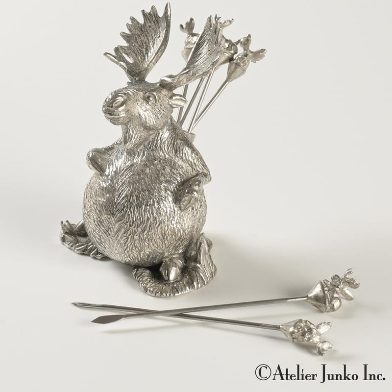 ピックセット ショート ムース Cocktail Pick Set Moose | Ateli