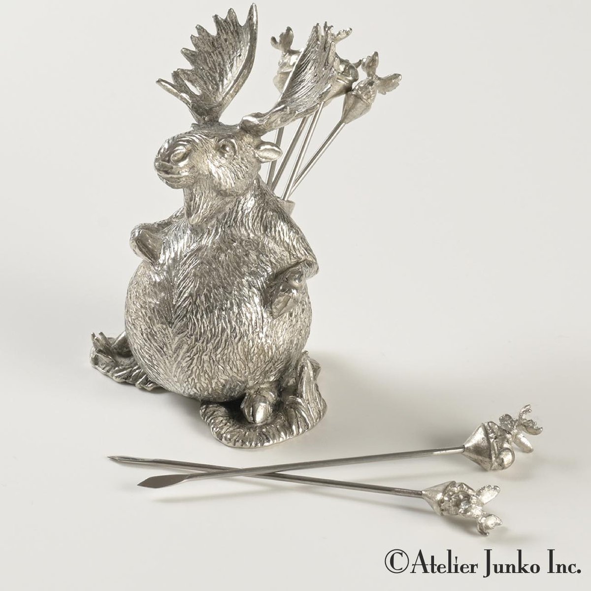 ピックセット ショート ムース Cocktail Pick Set Moose | Ateli