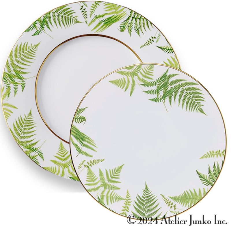 ファーンシダ プレート Fern plate | Atelier Junko EC shop