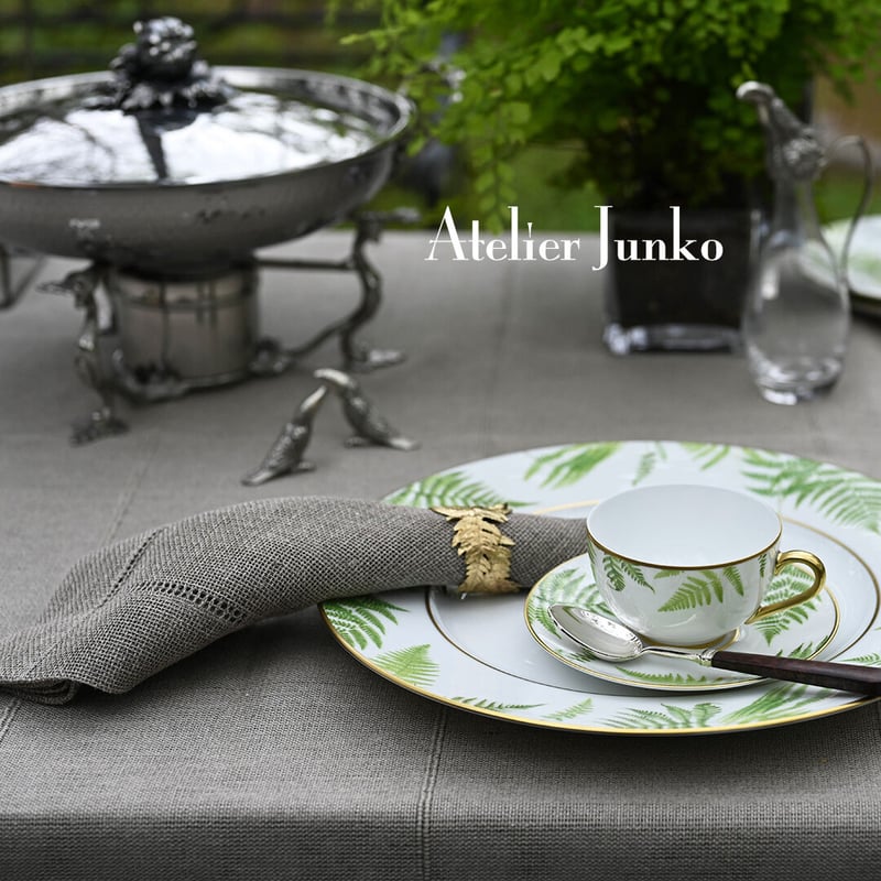 アトリエジュンコさん監修カップ&ソーサーorデミタスカップ ファーン シダ カップ＆ソーサー Fern cup & saucer | Atelier J