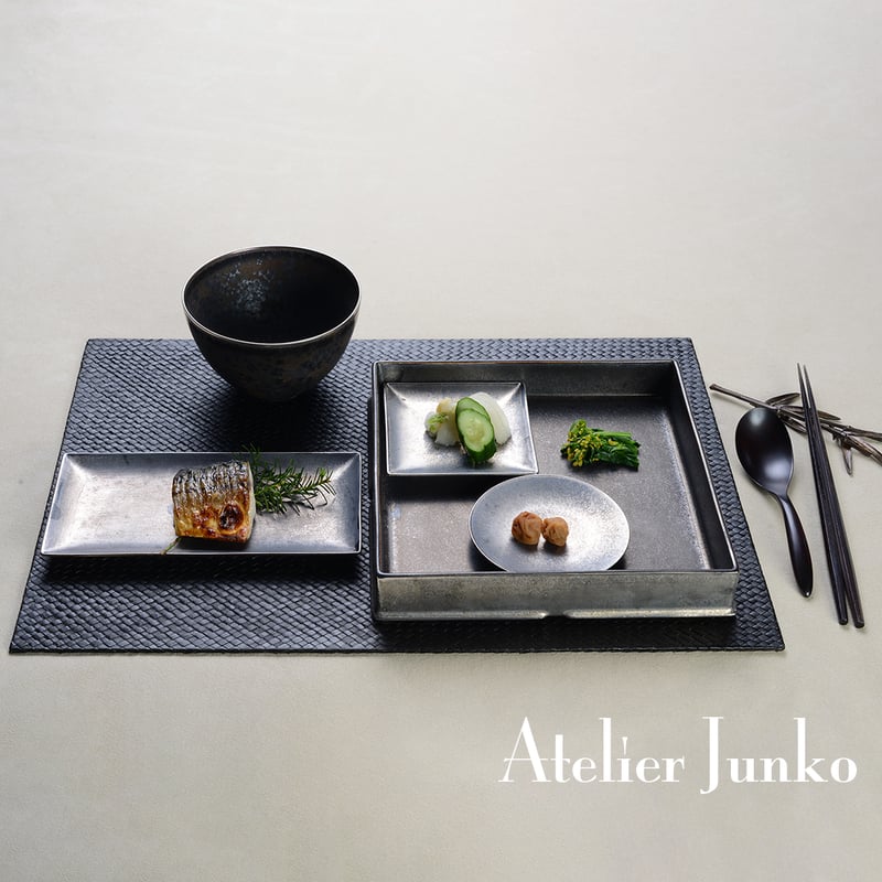 銀彩 家型七段重(長角皿) JZR-8002-9 | Atelier Junko EC shop 銀彩 家型七段重(長角皿) JZR-8002-9 | Atelier Junko EC shop