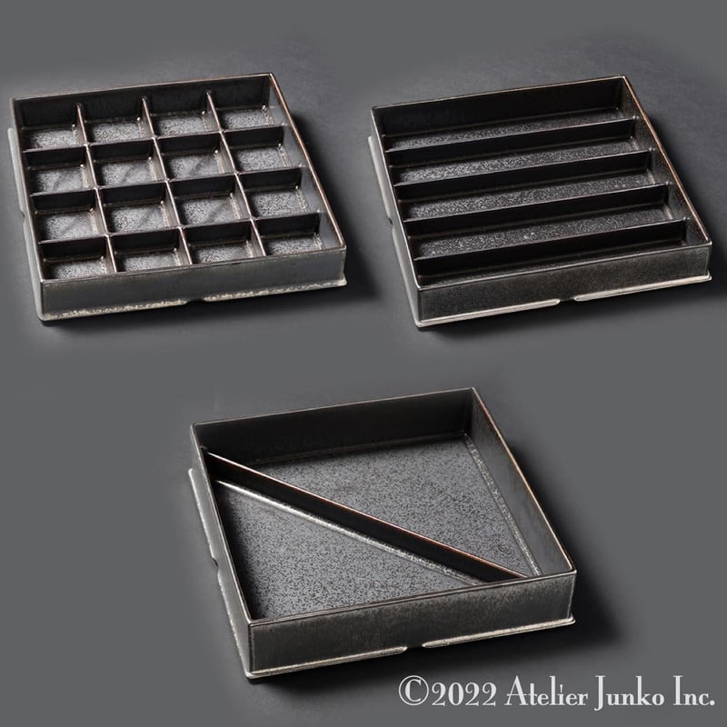 銀彩 家型七段重 仕切り JZR-8002-4~6 | Atelier Junko EC shop