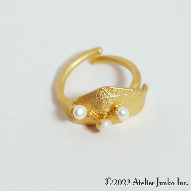 ベイリーフ リング NN-JW8428GPWP | Atelier Junko EC shop