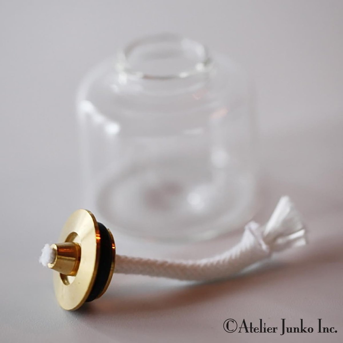 グラスオイルランプ M Glass oil lamp M | Atelier Junko EC