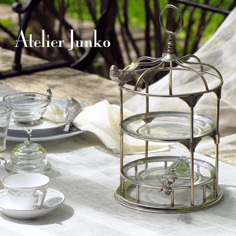 2段ケーキスタンド バードケージ Cake stand bird cage 2段ケーキスタンド バードケージ Cake stand bird cage