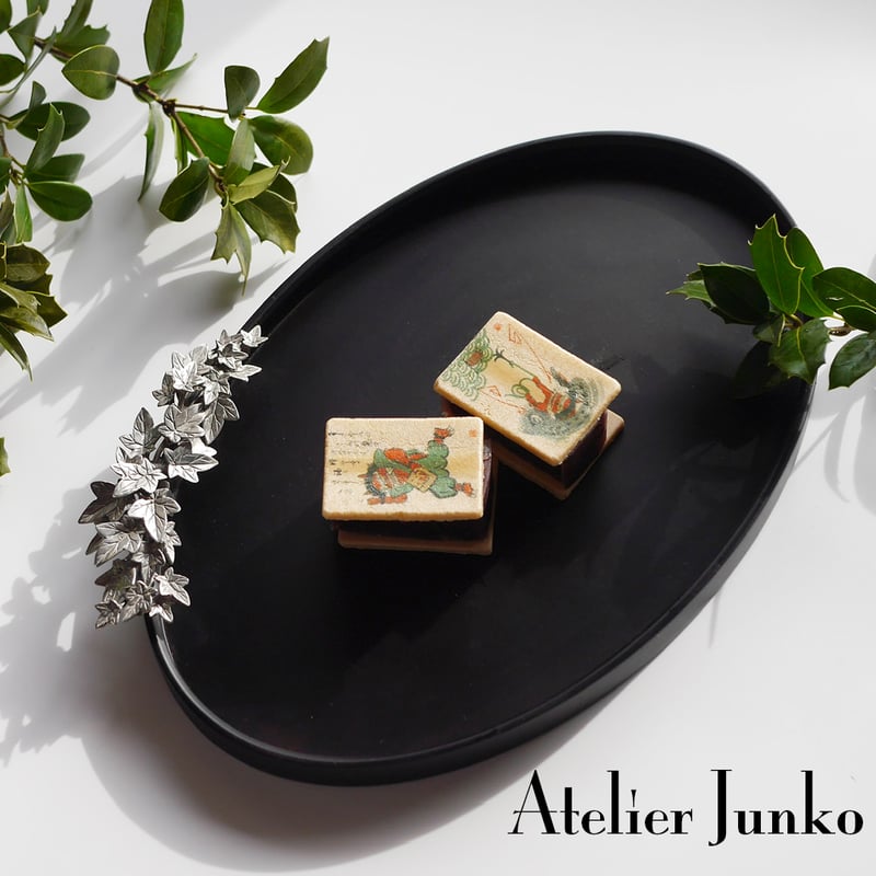 トレー ウッド オーバル アイビー Tray Wood Oval Ivy | Atelier