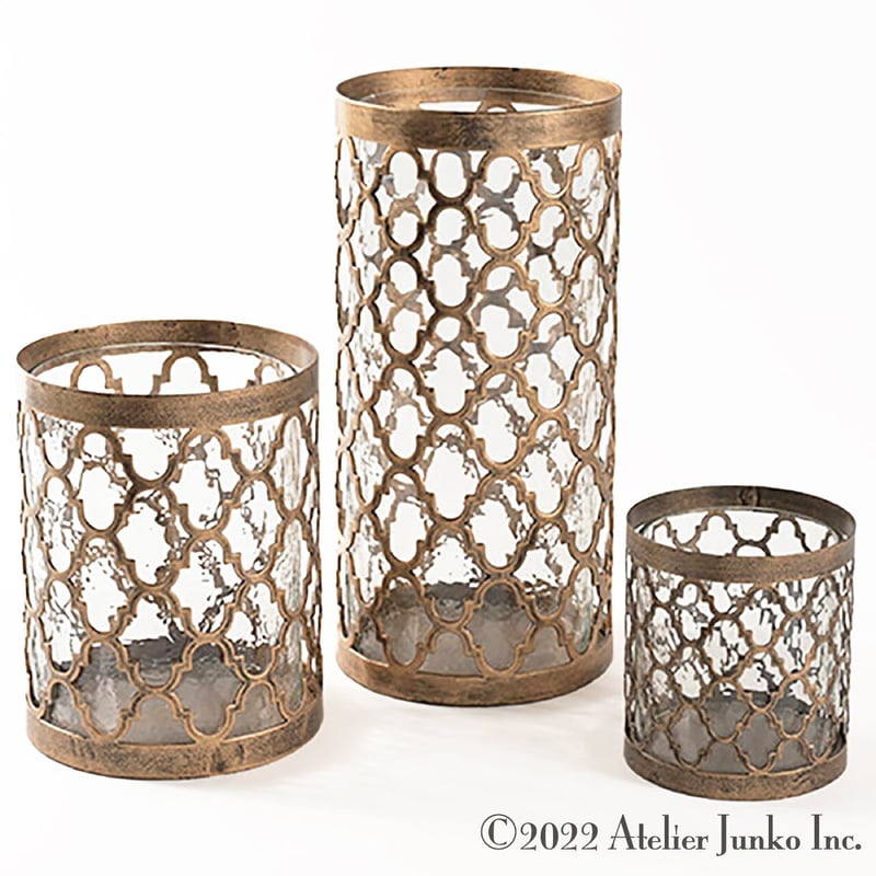 キャンドルホルダー アラベスク Candleholder Arabesque | Atelie