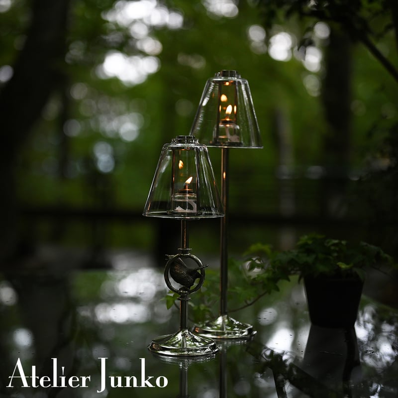 ティーキャンドルスタンド グラスシェード Candle Stand Glass ティーキャンドルスタンド グラスシェード Candle Stand Glass