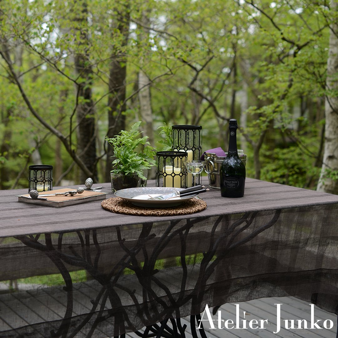 コンソール ブランチアーム ガラストップ付 | Atelier Junko EC shop