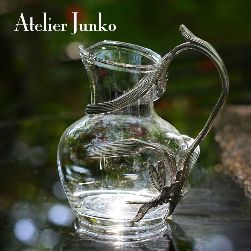 グラスピッチャー ラウンド ドラゴンフライ Jug round Dragonfly | Ate