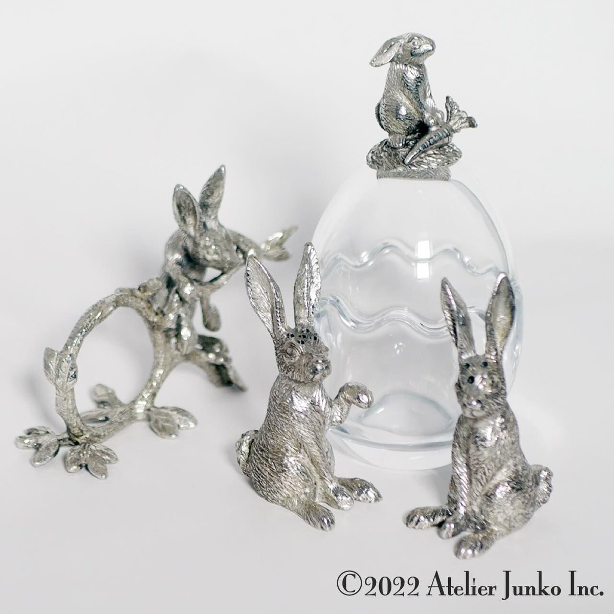 ジュエリーボックス ☆ リモージュ ロシャール キャロット＆ラビット