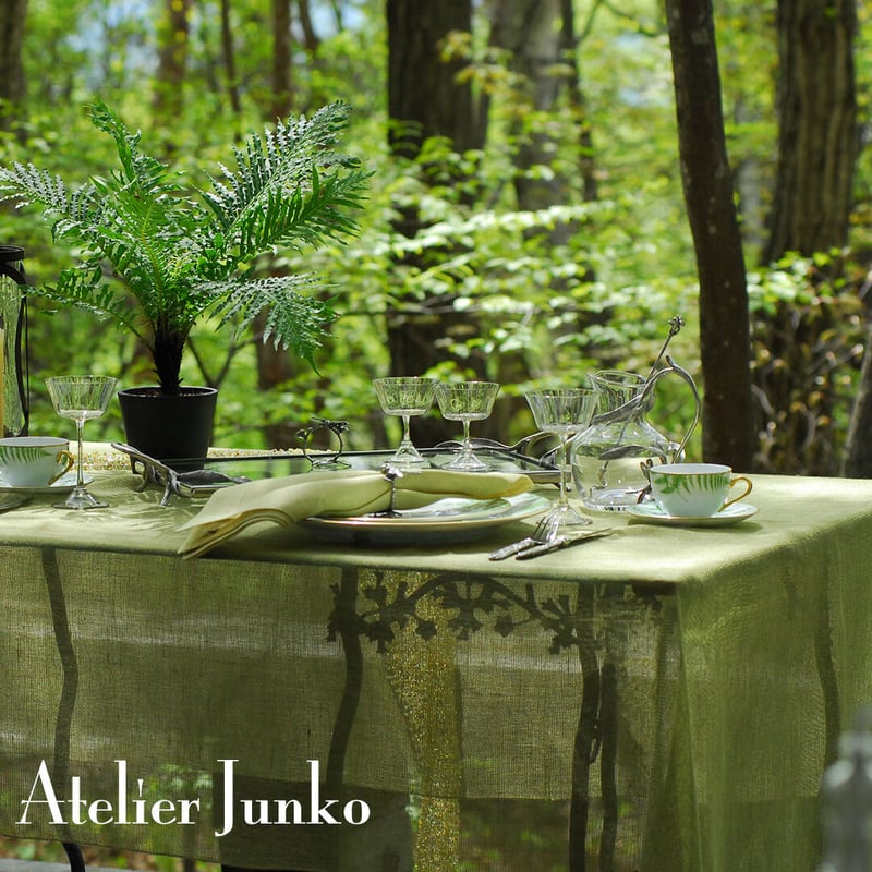 ファーン シダ カップ＆ソーサー Fern cup & saucer | Atelier J