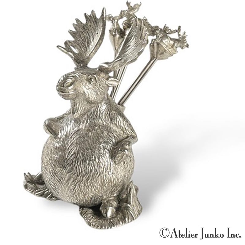 ピックセット ショート ムース Cocktail Pick Set Moose | Ateli