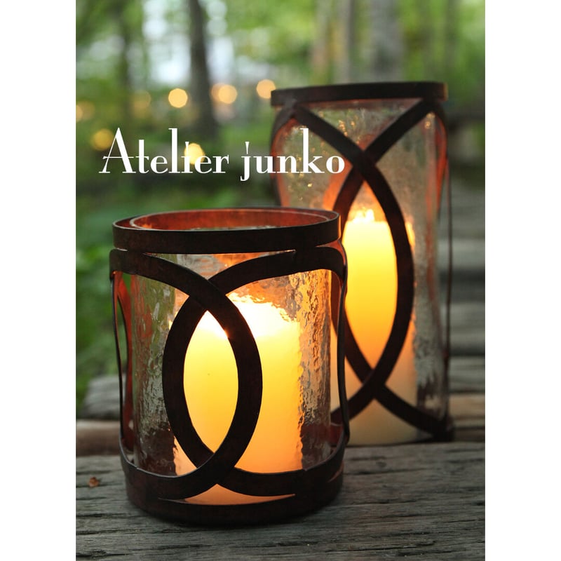 キャンドルホルダー アイアンリング S | Atelier Junko EC shop
