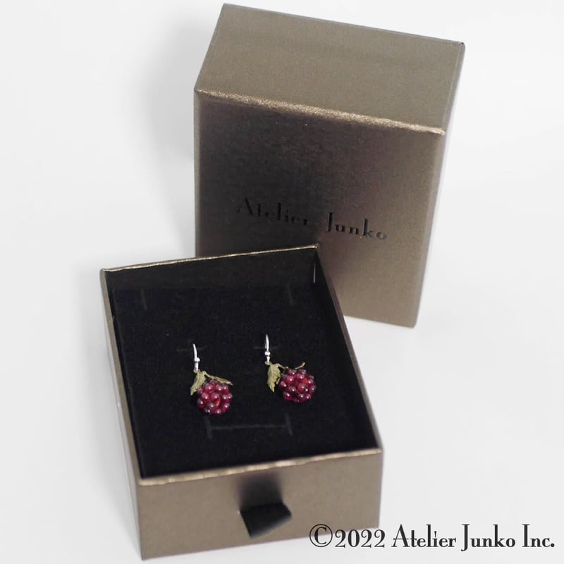 Michael Michaud ラズベリーピアス ヴィンテージアクセサリー・アンティークジュエリーやヨーロッパ