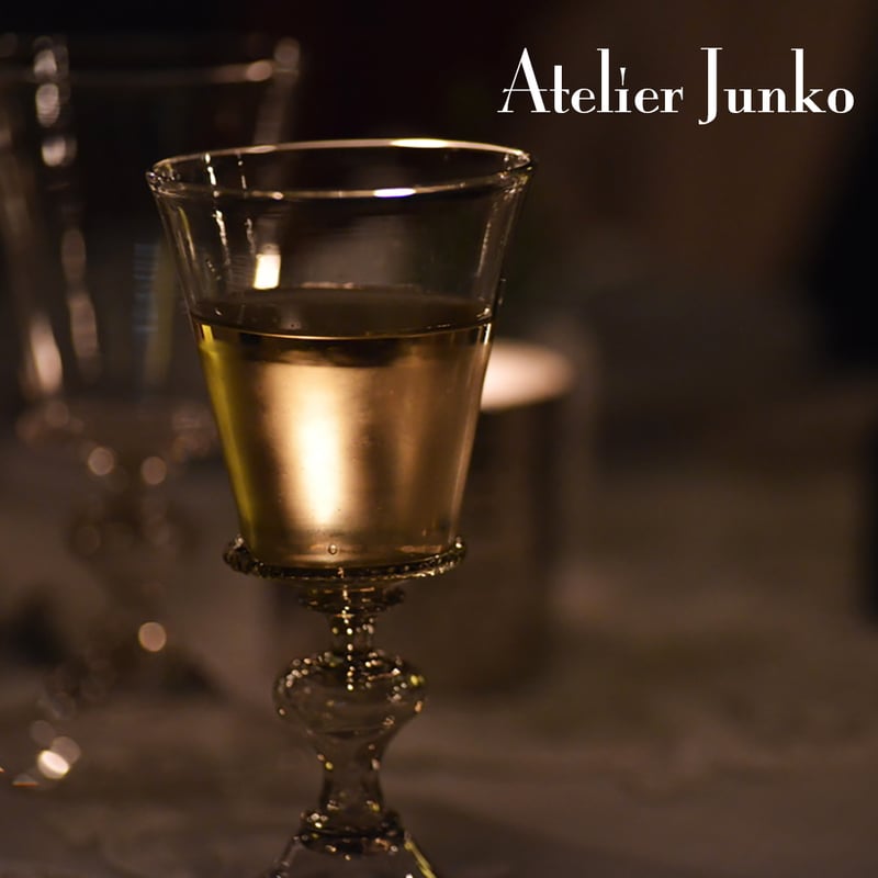 ヒストリカルグラス ワイン スモークカラー Historical glass wine smo