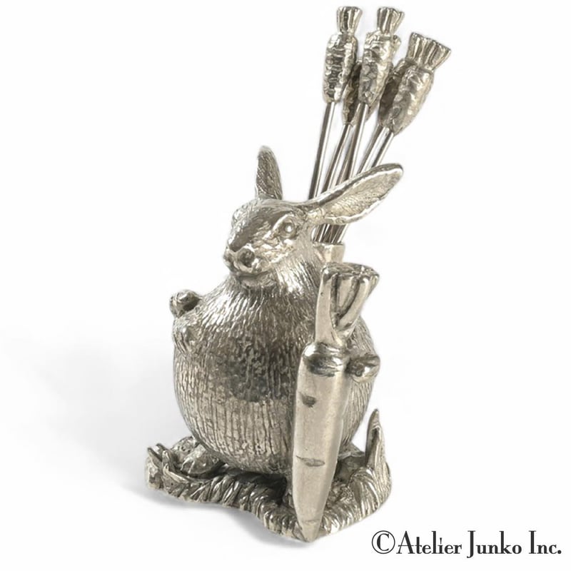 ピックセット ラビット＆キャロット Cocktail pick set Rabbit & Ca