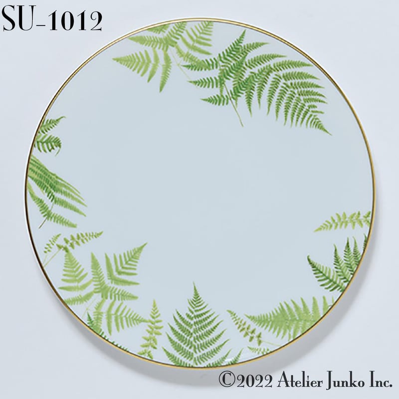 ファーンシダ プレート Fern plate | Atelier Junko EC shop