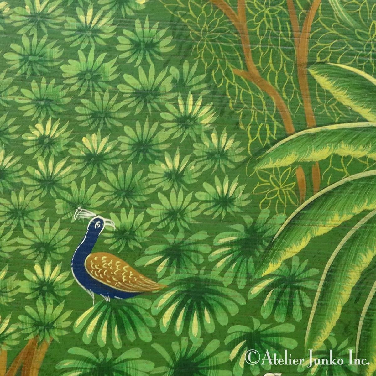 ボックス ウッド スクエア ピーコック Box Wood Peacock | Atelier