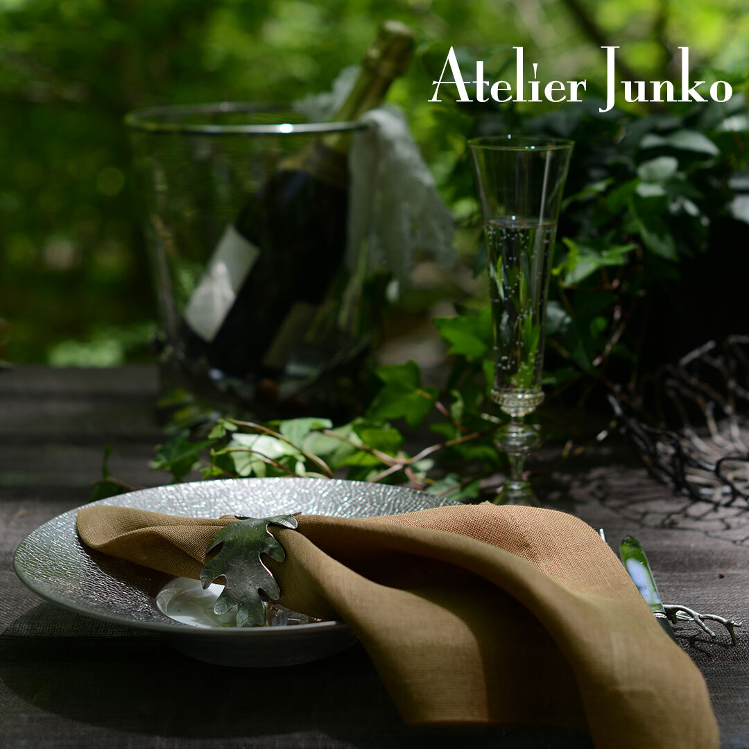 ナプキンリング リーフ Ⅱ Napkin Ring Leaf Ⅱ | Atelier Junk
