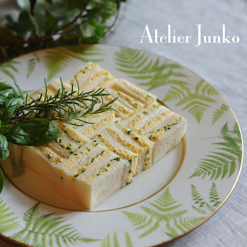 ファーンシダ プレート Fern plate | Atelier Junko EC shop