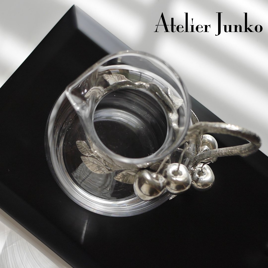 グラスピッチャー ラウンド チェリー Jug round cherry | Atelier J