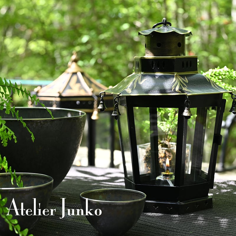 アトリエジュンコ　ランタン　オクタゴンレッド ランタン オクタゴン レッド Lanterns Octagon | Atelier Junko