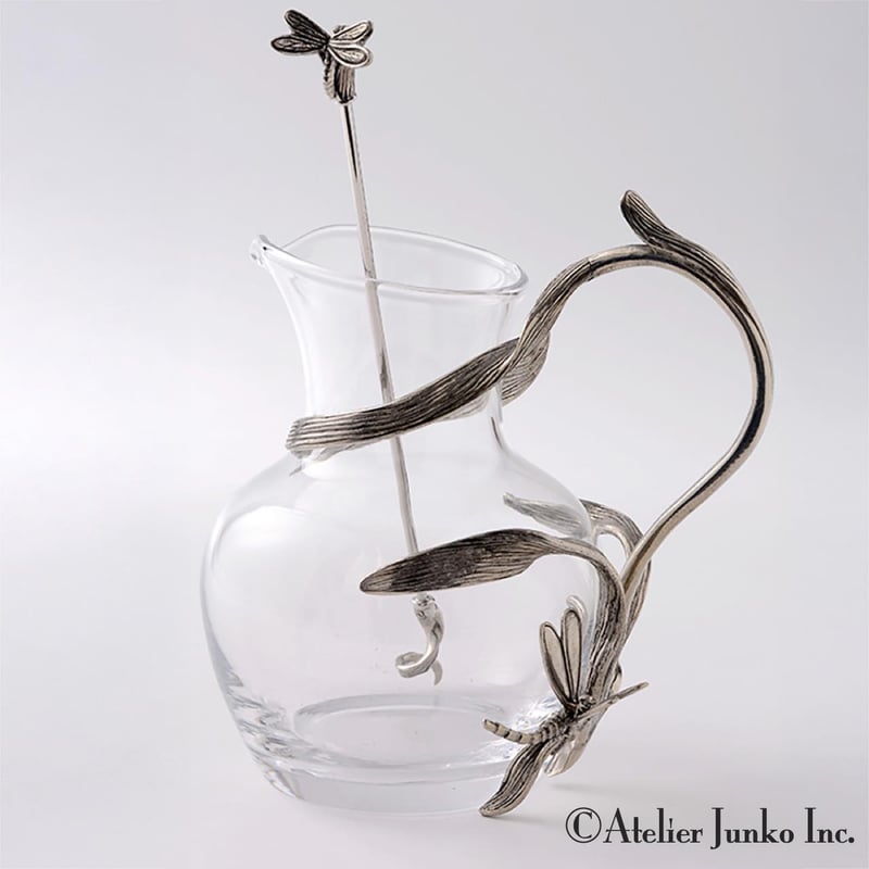 グラスピッチャー ラウンド ドラゴンフライ Jug round Dragonfly | Ate