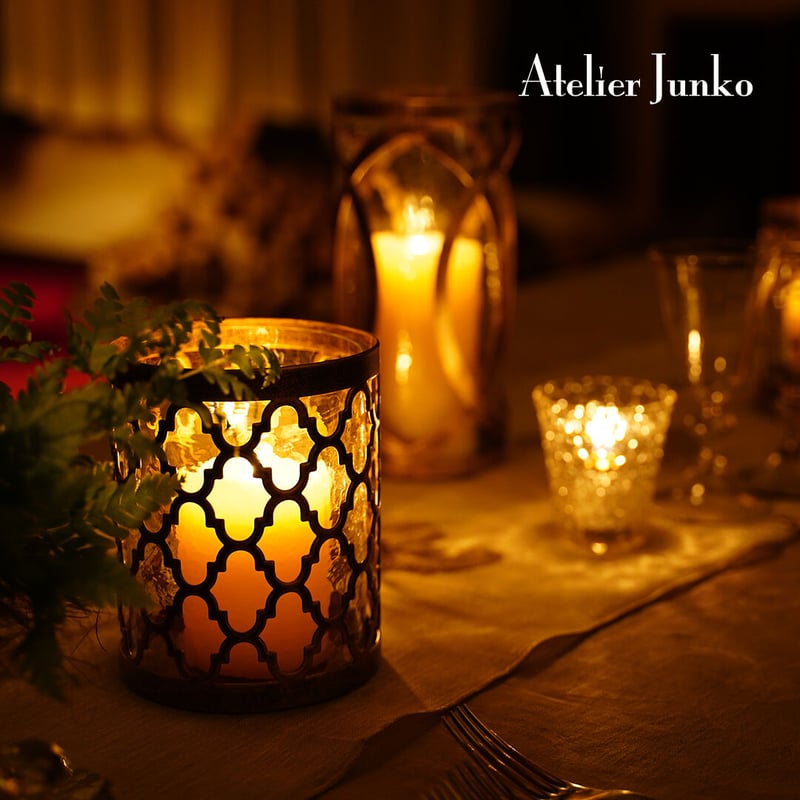 キャンドルホルダー アラベスク Candleholder Arabesque | Atelie