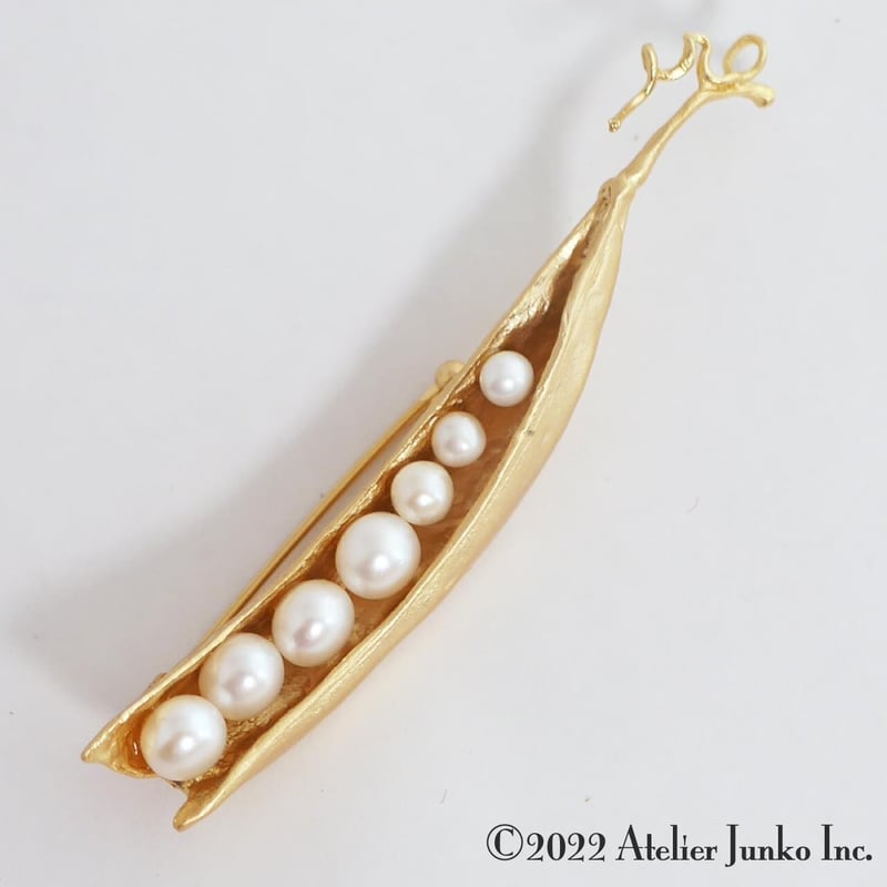 ビーン ブローチ L NN-JW5647V | Atelier Junko EC shop