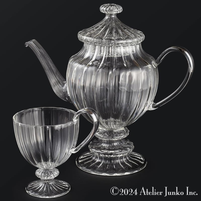 美品 フランス製ガラス チューリップシェード 高純度 カップ ヘンリー HENRY Teacup | Atelier Junko EC shop