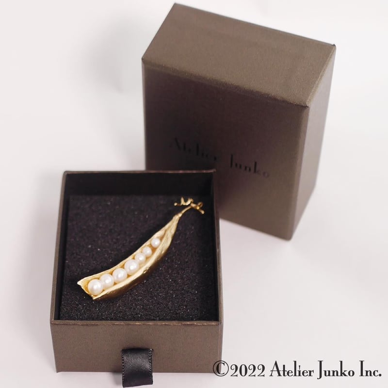 ビーン ブローチ L NN-JW5647V | Atelier Junko EC shop