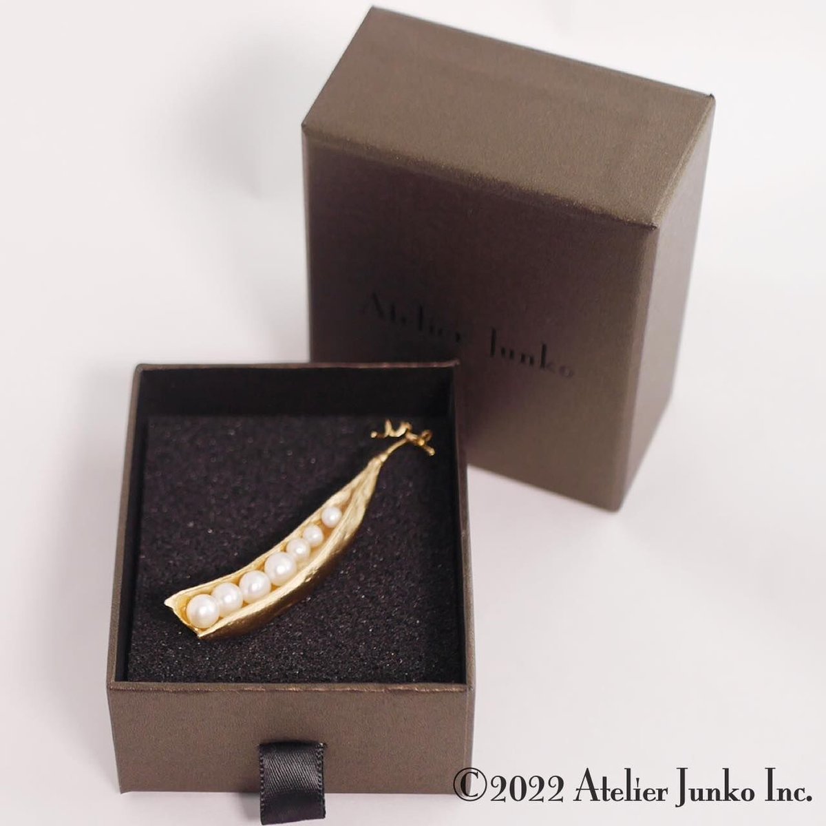 ビーン ブローチ L NN-JW5647V | Atelier Junko EC shop