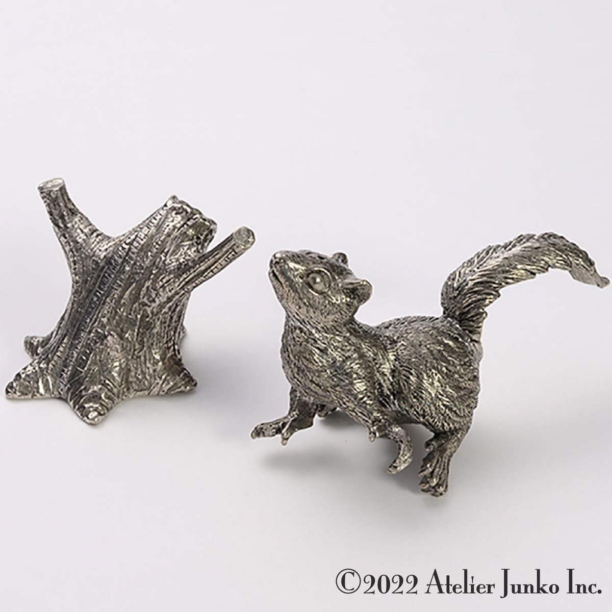 アトリエジュンコ　ソルト＆ペッパーリス＆ウッドエコン ソルト＆ペッパー リス＆ウッドエコン Salt & Pepper Squirrel