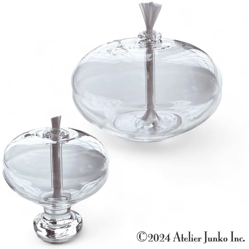 フロートグラスオイルランプ Float Glass Oil Lamp | Atelier Ju